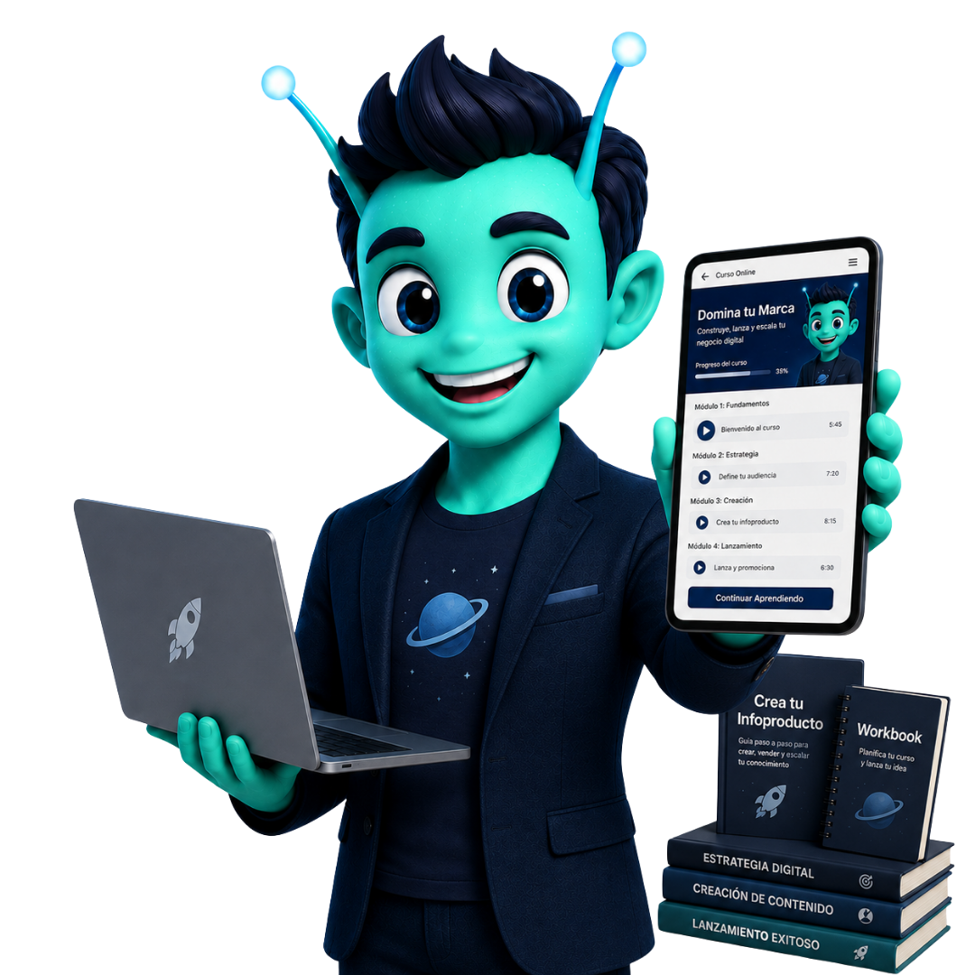 Personaje infoproductos